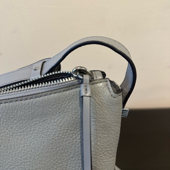 Michael Kors Gray Leather Shoulder Bag preowned - Picture 7 of 8